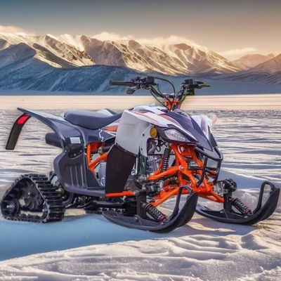 125cc Schneemobil-Spurmotorrad mit Elektrostartmotor