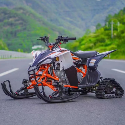 125cc Schneemobil ATV Motor Schlitten-Schneefahrrad mit elektrischem Start und Rädern/Spur