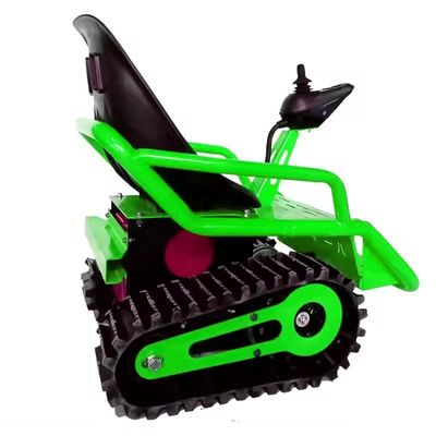 10-15° Grade Ability Mini Tank Electric Go Kart mit Frontscheiben-Rückscheibenbremssystem