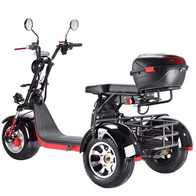 Citycoco 3 Rad Elektroroller 3000w 2000 Watt Citycoco Zwei Sitzer Weitrad Straße