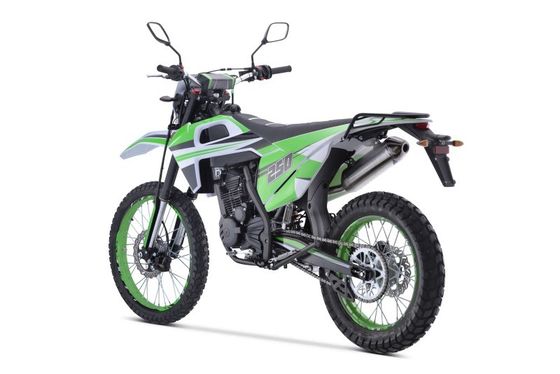 Geschmacksgemäß unterstützt 250cc Dirt Bike Motocross mit elektrischem Start und benutzerdefinierten Farben