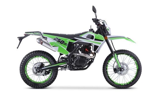 Geschmacksgemäß unterstützt 250cc Dirt Bike Motocross mit elektrischem Start und benutzerdefinierten Farben