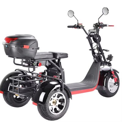 Citycoco 3 Rad Elektroroller 3000w 2000 Watt Citycoco Zwei Sitzer Weitrad Straße