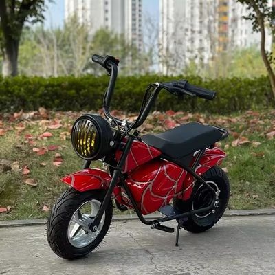 Kinder-Motorrad 250W Elektromotorrad mit Trainingsrädern und angepassten Farben
