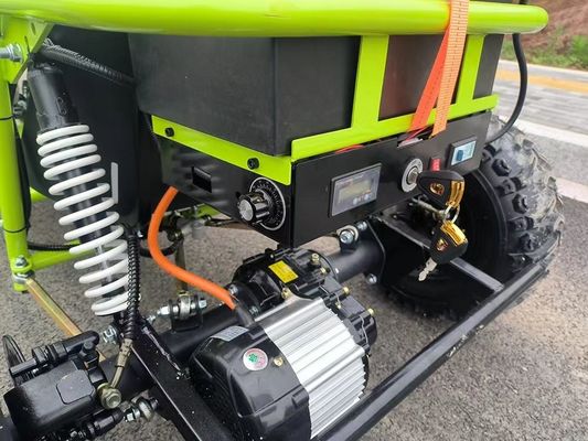 Geschwindigkeit 1000W Schachtantrieb Go Kart mit doppelter hydraulischer Scheibenbremse und verstellbarem Sitz