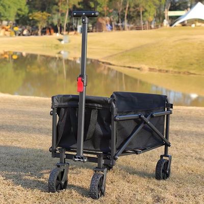 Einkaufswagen mit großen Rädern 17 cm Reifendurchmesser und klappbarem Design