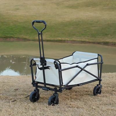 Einkaufswagen mit großen Rädern 17 cm Reifendurchmesser und klappbarem Design