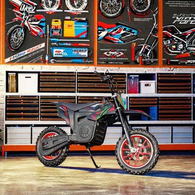 1200W Elektro-Dirtbike mit Aufklebern und Max. Geschwindigkeit 40 60km/h Off-Road Motorräder