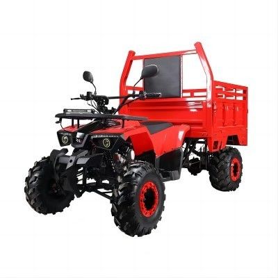 Bauernhof ATV Aotong 125cc/150cc mit Anhänger und Frachtbox 2WD 4WD Off Road ATV Spannung 12V