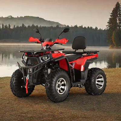 Off-Road-Ready 200cc ATV mit Vorderscheibe Hinterspannbremssystem Kraftstofftankkapazität≤10L