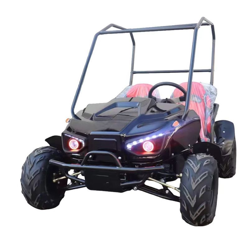 Lassen Sie die Leistung des 1200W Bürstenlosen Differenzialmotors frei Dune Buggy Go Kart Buggy 2 Sitzplätze