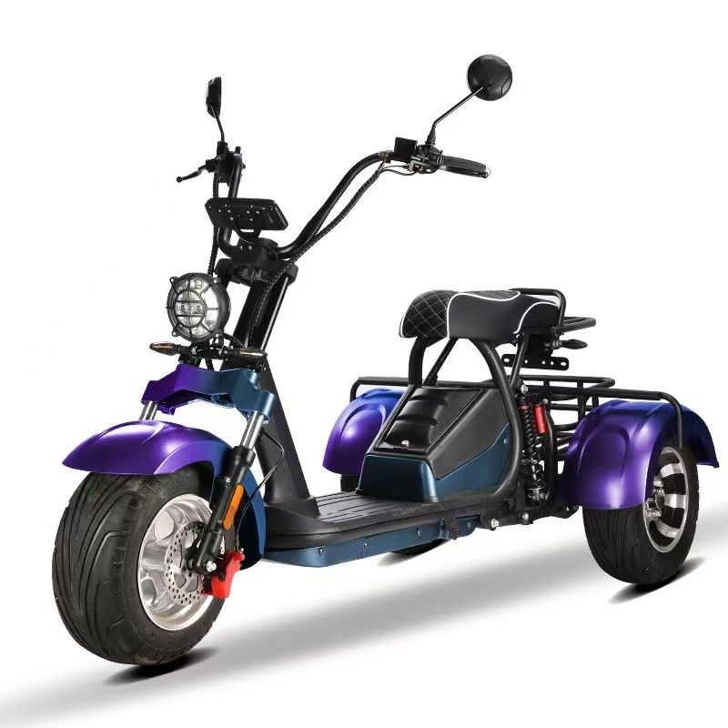 2000W EWG 60V 20AH Citycoco Elektroroller Breite Reifen und angepasste Farben unterstützt