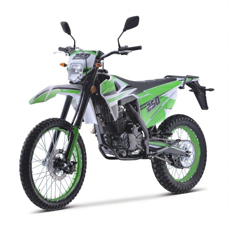 Geschmacksgemäß unterstützt 250cc Dirt Bike Motocross mit elektrischem Start und benutzerdefinierten Farben