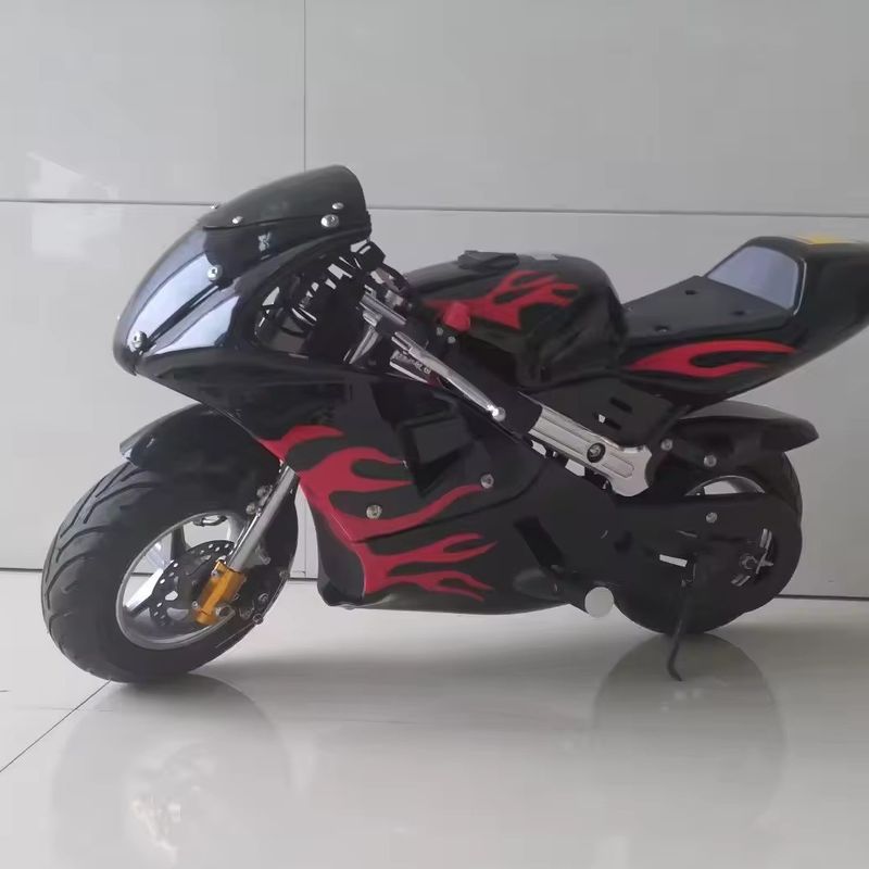 Aotong Motor 49CC 2-Takt Moto Kids Taschenrad Farben kundenspezifisch unterstützte Bremsscheibe