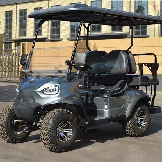 4 Sitzplätze elektrischer Golfwagen mit CE-Zertifizierung und Mindestfreiraum von 150-200 mm