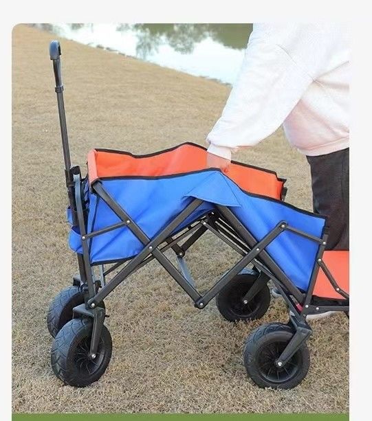 Schwerlastfähiger Klappwagen für Camping und Picknick 100*58*54cm