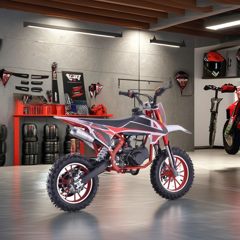 Erleben Sie die Geschwindigkeit und Leistung von 49cc Motor Dirt Bikes für Platzverlagerung 50CC