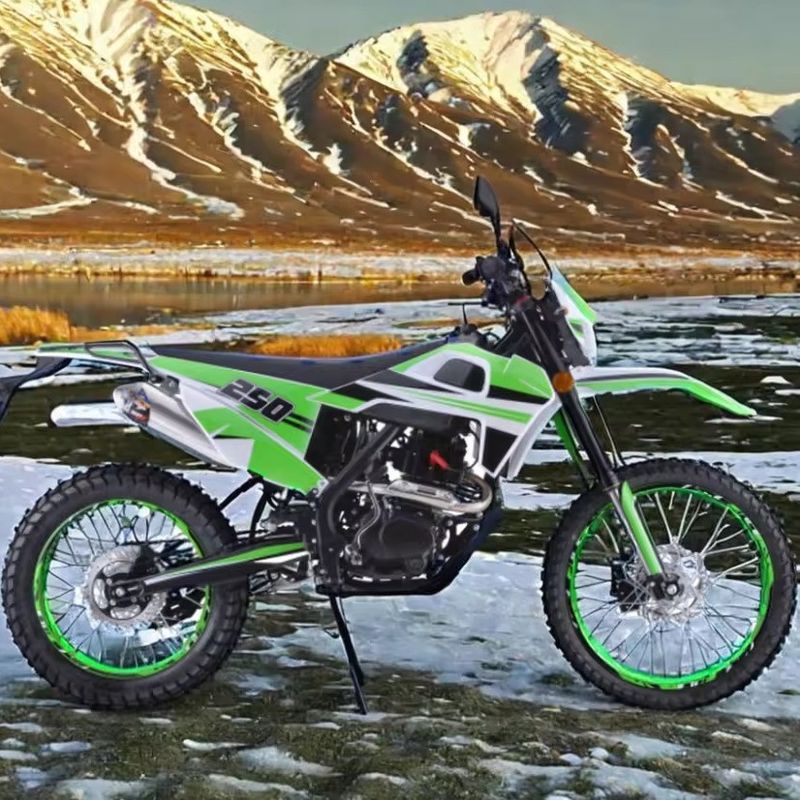 250cc Motor angepasste Farben unterstützt Off-Road Benzin Dirt Bike für Erwachsene